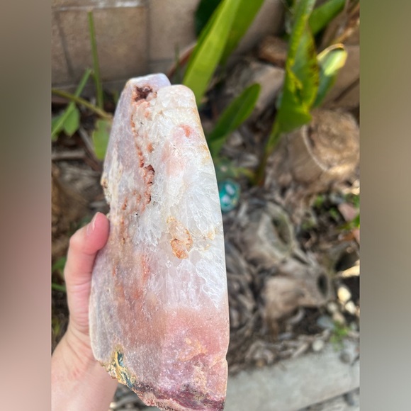 Pink Amethyst Sugar Druzy Slab - Picture 8 of 9